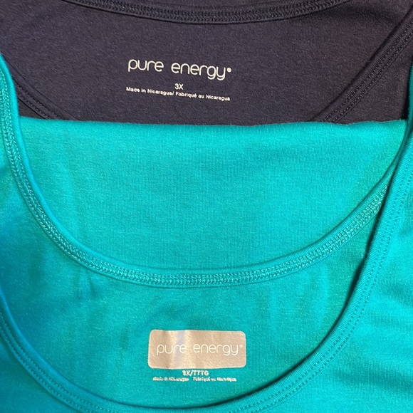 🎈Pure Energy Tank Top Bundle Navy & Teal - Picture 4 of 4